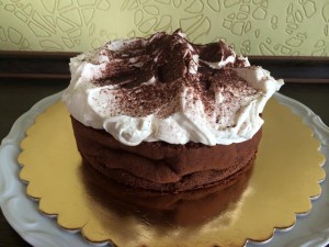 Chocolate cloud cake